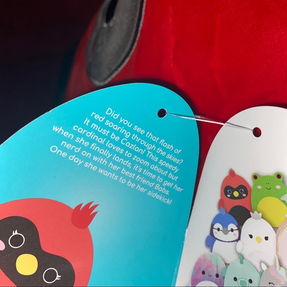 Squishmallow cazlan the cardinal 12 - Picture 4 of 4